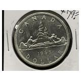 1965 Canadian Silver Dollar