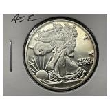 1/2 Oz. Silver American Silver Eagle Round