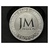 1 Oz. J.M. Buffalo Silver Round