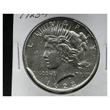 1923-P Silver Peace Dollar