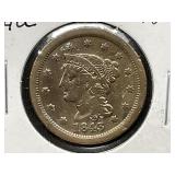 1843 Large Cent