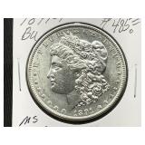 1891-P Morgan Silver Dollar