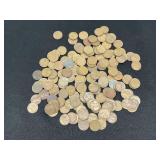 Bag of Over 140 Wheat Pennies