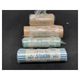 1972-D Rolls of Half Dollar/Quarter/Dime/Nickel