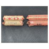 1997 & 1999 Rolls of Pennies P & D Mints