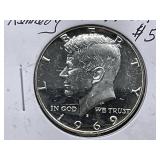 1969-S Kennedy Silver Proof Half Dollar
