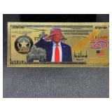 Trump 250th U.S. Army $100 Bill