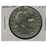 1914-S Barber Half Dollar