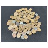 Bag of Over 150 Wheat Pennies
