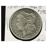 1890-O Morgan Silver Dollar *Large ï¿½Oï¿½* RARE