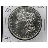 1885-P Morgan Silver Dollar