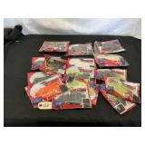 Assortment of salt infused bait.