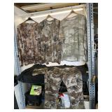 Assortment of Camo Shirts & Camo Pant