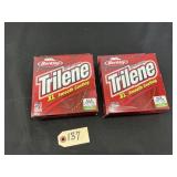 Two spools of Berkley Trilene