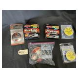 Assorted fishing line
