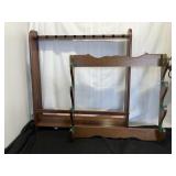 1 Fishing Rod Rack & 1 Gun Rack