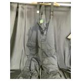 Cabelas GuideWear Black Bibs, Size Large