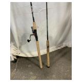 Zebco Spinning Rod & Pro Guide Rod.