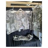 4 Camo Shirts and 1 Pair of Camp Pants