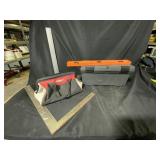 Tool Carrying Box by Rubbermaid & Johnson Level,