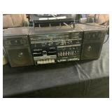 Vintage Boombox & 15 Volt Regulator Tester.