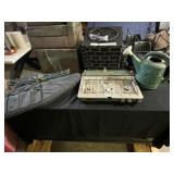 Vintage Coleman 3 Burner Stove & Blk Tactical Case