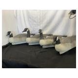 Four Cabelas Real Image Plus Floating Goose Decoys