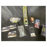 Assortment of Fishing Spinners And Bait hooks