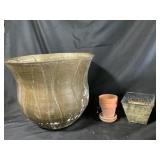 OUTDOOR COPPER PLANTER