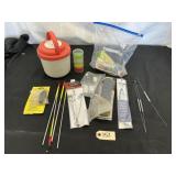 Assorted fishing items