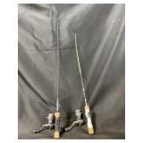 Two Ice Fishing Rod/Reel
