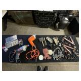 Two Electric Drills & Other Misc Shop Supply