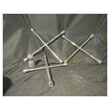 Three Lug Wrenches, 2in Chrome Plated Hitch