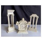 Toscano Temple of Castor & Pollux Column & Clock