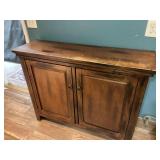 Wood 2 Door Accent Cabinet
