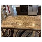 Granite Top Dining Table