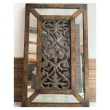 Decorative Wood & Mirror Wall Decor