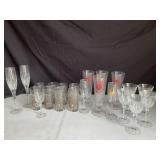 Wine, Beer & Water Glasses