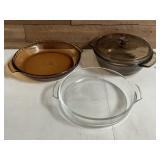 Fire King & Anchor Hocking Casseroles & Pie Plate