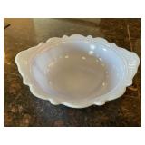 Vintage McKee Glass Delphine Blue Bowl