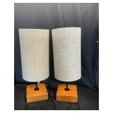 2- Modern Accent Table Lamps