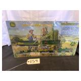 John Deere Model B Express Ho Scale Train Set