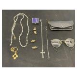 Costume Jewelry & Vintage Safety Glasses