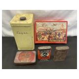 VTG Tins and VTG Puzzle