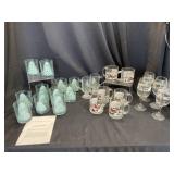 Mugs & Goblets W/ Winter Village