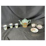Vintage c.1930s Japanese Lusterware Teapot