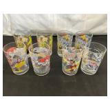 VTG Walt Disney World 100 Years 8 Glasses
