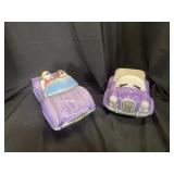 1998 LOTUS PURPLE CORVETTE CONVERTIBLE COOKIE JAR