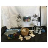 Candle Sconces, Light, Shells & More