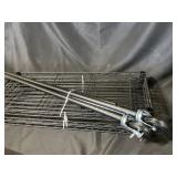 Black Wire Shelving Unit